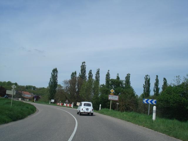 Passage par le village natale de Jeanne d'Arc